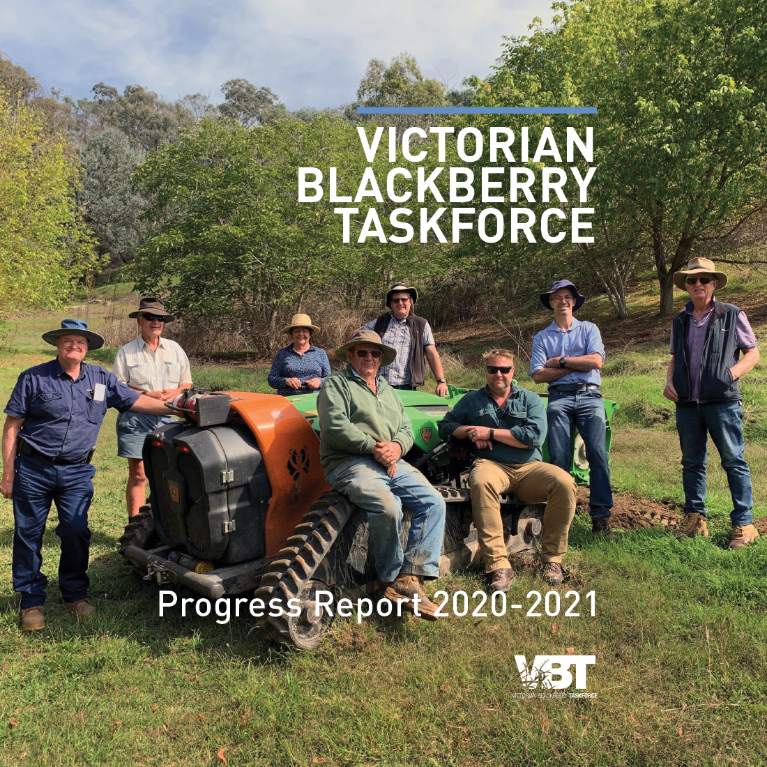 VBT Progress Report 2021 cover